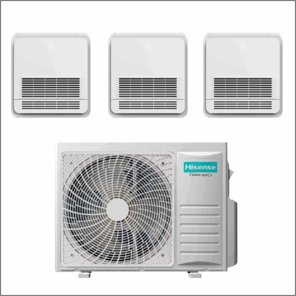 HISENSE 4AMW105U4RAA 2x9000 1x18000
